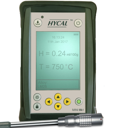 英国EMC-在线铝液测氢仪-Hycal Mini